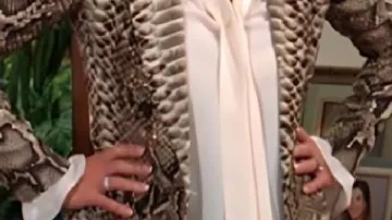 The Young and the Restless Nikki Newman Snakeskin Blazer