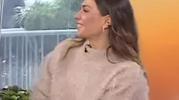The Today Show 2025 Melissa Garcia Fuzzy Sweater as seen in Today
