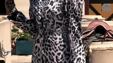 Emily In Paris S05 Ashley Park Leopard Print Blazer