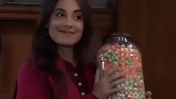 General Hospital 2025 Kristen Vaganos Pink Peacoat worn by (Kristen Vaganos) in General Hospital