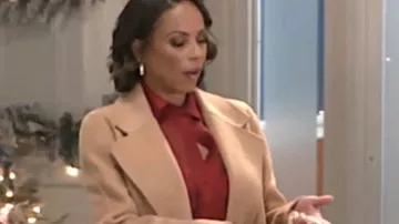 Beyond The Gates 2025 Nicole Dupree Richardson Camel Coat of Dr. Nicole Dupree Richardson (Daphnée Duplaix) in Beyond the Gates