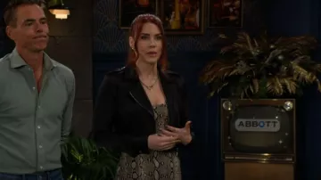 Artizan Joyeria Herradura Mix Necklace worn by Sally Spectra ( Courtney Hope) as seen in The Young and the Restless on December 10, 2025