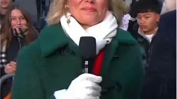 Today Show 2025 Dylan Dreyer Green Toggle Coat