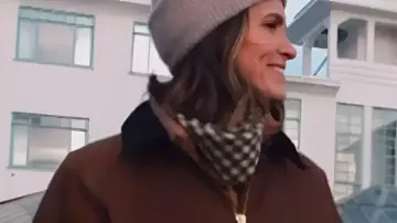 Today Show Molly Hunter Brown Jacket of as seen in Today