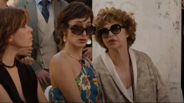 Sylvia Toledano Dakota 22K Gold-Plated Necklace worn by Alix Bénézech as seen in Emily in Paris (S05E10)