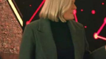 Elsbeth S03 Jackie Donnelly Green Coat as seen in Elsbeth (S03)