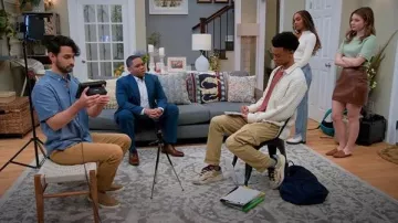 Zara Chunky Trainer Shoe worn by Jackson as seen in House of Payne (S14E17)