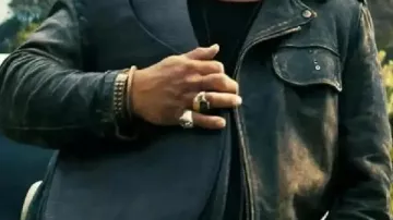 La veste en cuir de The Wrecking Crew 2026 Jason Momoa