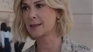 Emily in Paris S05 Michèle Laroque Snakeskin Jumpsuit as seen in Emily in Paris (S05)