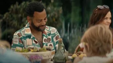 Far Afield Sopranos Print Shirt Nº2 worn by Nick (Ben Bailey Smith) as seen in Little Disasters (S01E02)