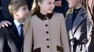 Christmas Morning Service 2025 Princess Charlotte Coat in Royal Family Attend Christmas Day Service at Sandringham