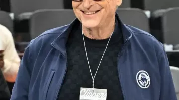 Bill Gates Los Angeles Clippers Game Track Jacket