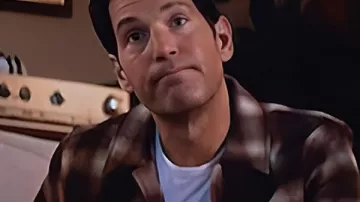 Anaconda Paul Rudd Flannel Shirt worn by (Paul Rudd) as seen in Anaconda