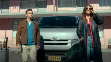 Reiss Pike Jacket worn by Marvin Martin (Will Forte) as seen in Sunny Nights (S01E01)