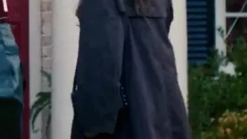 Oh. What. Fun. 2025 Felicity Jones Black Coat worn by Channing (Felicity Jones) in Oh. What. Fun.