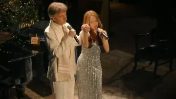 Mac Duggal Beaded Strapless Column Gown worn by Ariana Grande as seen in Saturday Night Live (S51E09)