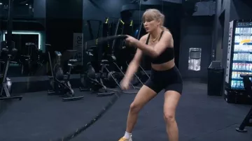 Lululemon Align™ High Rise Short 6" worn by Taylor Swift as seen in Taylor Swift | The Eras Tour | The End of an Era (S01E03)