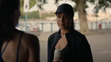 Lululemon Removable Sweatband All-Sport Visor worn by Charlotte (Shelley Conn) as seen in Little Disasters (S01E04)