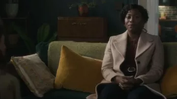 Selected Single Breasted Coat worn by Maggie Knight (Stephanie Levi-John) as seen in Sanctuary: A Witch's Tale (S02E01)