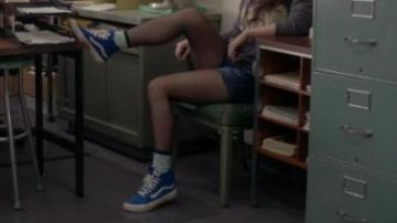 Sneakers Vans Sk8 Hi Blue in The Edge of Seventeen