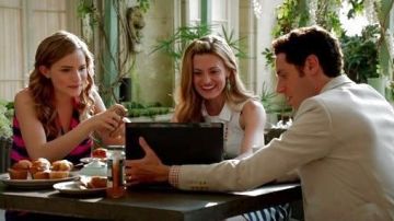 El mejor equipo de rayas de Emma en Royal Pains S06E09
