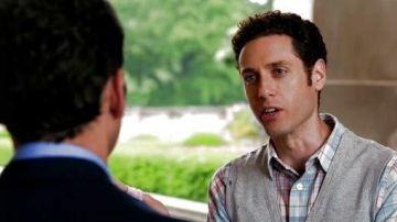 camisa a cuadros J.crew de Evan Roth Lawson en royal pains S6E8