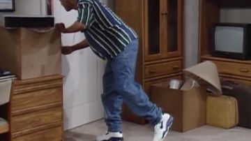Sneakers Nike Air Force High of Will Smith in The prince of Bel-air