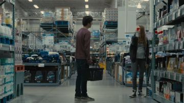 The pair of sneakers Puma grey Quentin in " Paper Town