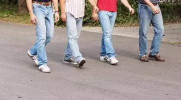 Zapatos de barco de cuero en Everybody Wants some!