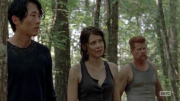 Maggie Greene (Lauren Cohan) Black Free People Tank Top en The Walking Dead S05E01