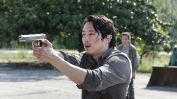 Réplica del arma de Glenn Rhee (Steven Yeun) en The Walking Dead