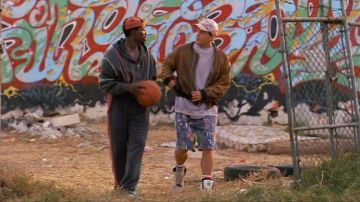 The Nike Air Command Force Billy Hoyle (Woody Harrelson) in white do not know how to jump