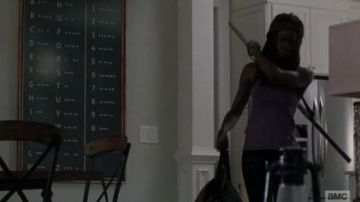 La pintura de morsa vista en The Walking Dead