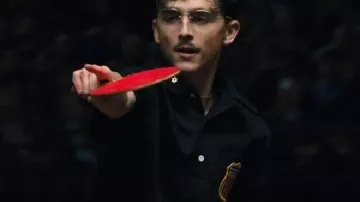 Marty Supreme 2025 Timothée Chalamet Polo Shirt worn by Marty (Timothée Chalamet) Marty Supreme