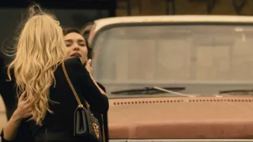 Dolce & Gabbana Medium Devotion Bag worn by Angela Norris (Ali Larter) as seen in Landman (S02E04)