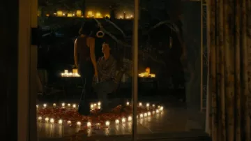 Levi's 318 Shaping Wide Leg Women's Jeans worn by Ariana Medina (Paulina Chávez) as seen in Landman (S02E07)