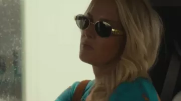 Celine Triomphe Metal 01 Sunglasses worn by Angela Norris (Ali Larter) as seen in Landman (S02E07)