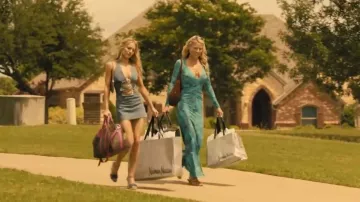 Manolo Blahnik Susa Slide Sandals worn by Angela Norris (Ali Larter) as seen in Landman (S02E07)