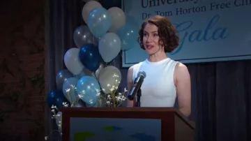 Blithe Fitted Twofer Sweater Maxi Dress worn by Linsey Godfrey as seen in Days of our Lives on November 15, 2025