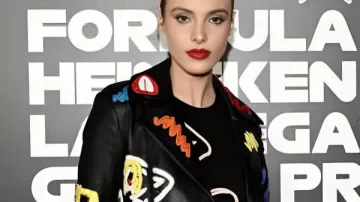 Chaqueta de cuero Lele Pons del F1 Grand Prix de Las Vegas, Nevada