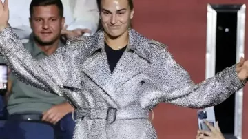 Battle Of The Sexes The Dubai Showdown 2025 Aryna Sabalenka Coat worn by Aryna Sabalenka in Battle of the Sexes