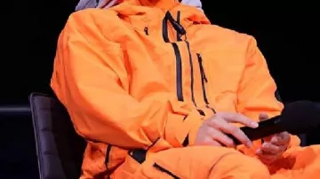 Marty Supreme Timothée Chalamet Orange Tracksuit