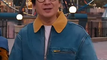 Chaqueta vaquera Ke Huy Quan Desfile Mágico del Día de Navidad de los Parques Disney
