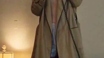 Marty Supreme Timothée Chalamet Beige Long Coat