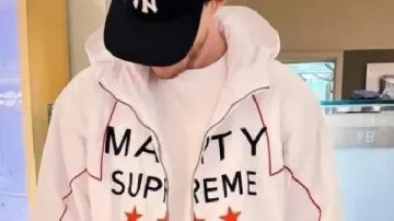 Declan Rice Marty Supreme Jacket as seen in Marty Supreme