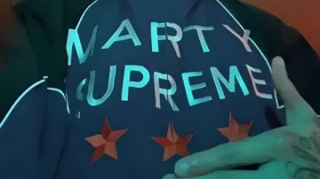Central Cee Marty Supreme Jacket worn by (Central Cee) in Marty Supreme
