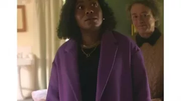 Sanctuary A Witches Tale S2 Stephanie Levi-John Purple Coat