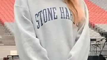 The Eras Tour the End of an Era Taylor Swift Grey Sweatshirt