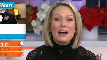 Lisi Lerch Tilly Stud worn by Dylan Dreyer as seen in Today on December 29, 2025