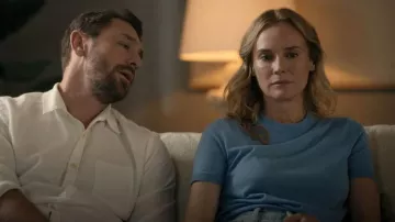 H&M Fine-Knit Top worn by Jess (Diane Kruger) as seen in Little Disasters (S01E06)